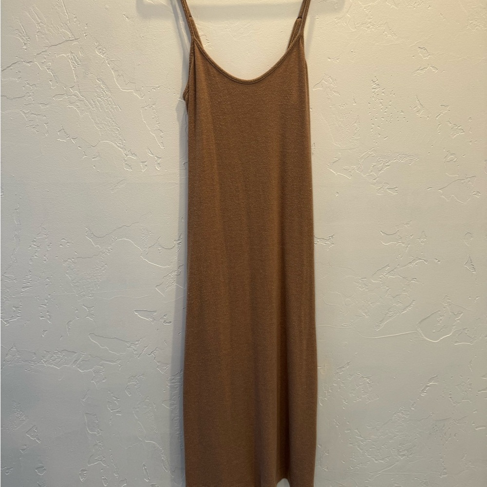 LESET brown lauren Midi brown dress size Xs - Picture 8 of 11